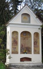 Der Bildstock an der Kreuzung (Foto Laukhardt 2011)