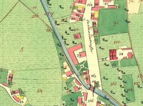Riedkarte zum Franzisz. Kataster - 1829