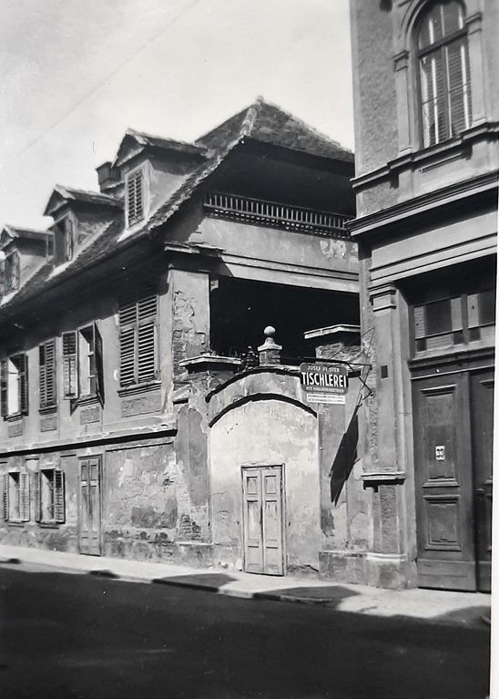 Datei:Lagergasse 33, nach 1938.jpg