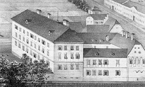Ansicht Langegasse - 1830