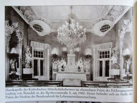 Kapelle der Villa Benedek (Slg. Kubinzky) - 1960